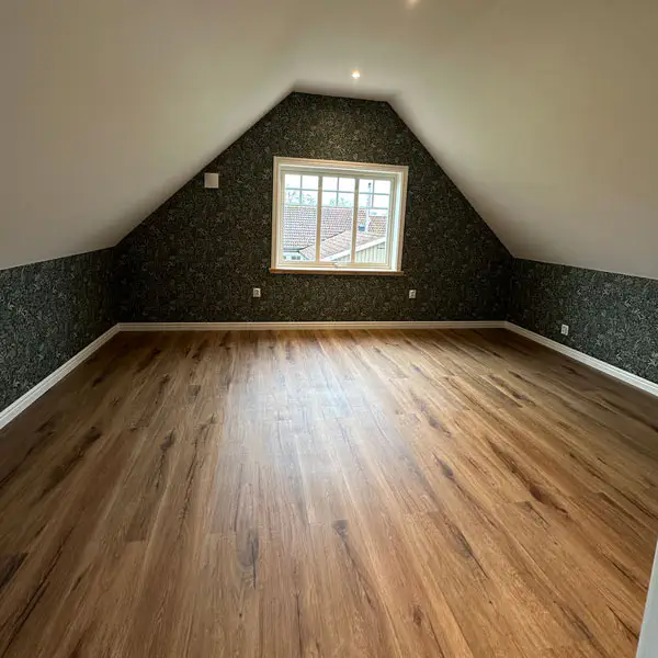 Stort sovrum vindsvåning